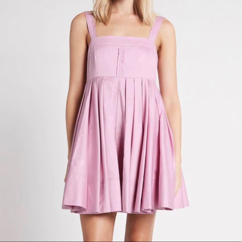AJE Frequency Mini Dress in Lilac